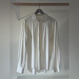 Prada Cream Men's Dress Shirt